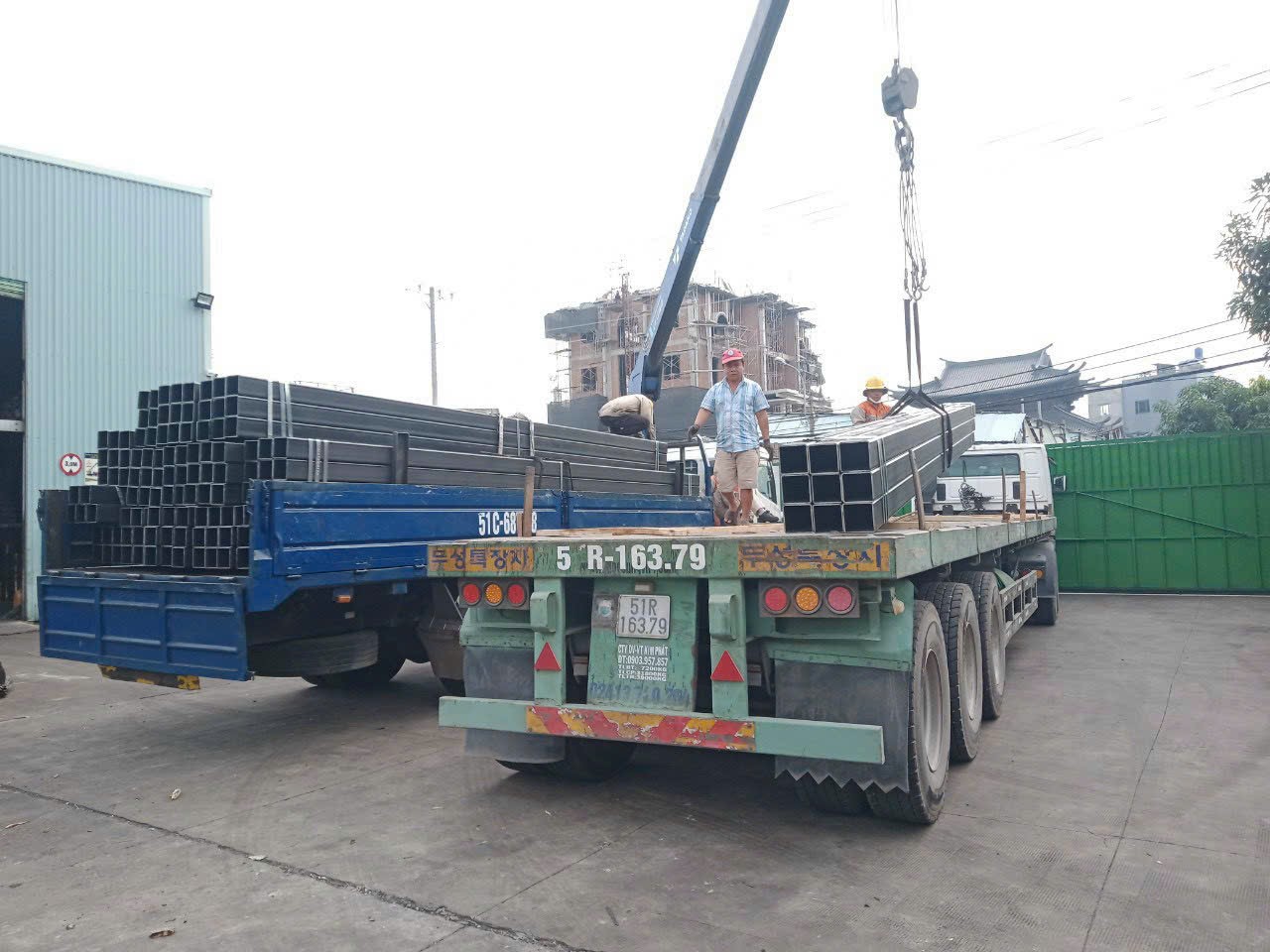 THÉP HỘP 250X250 DÀY 5LY 6LY 8LY 10LY 12LY 14LY 16LY