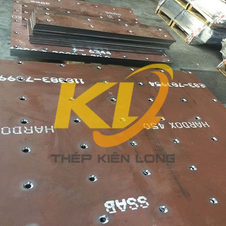 THÉP TẤM HARDOX 450/500 CẮT THEO YÊU CẦU