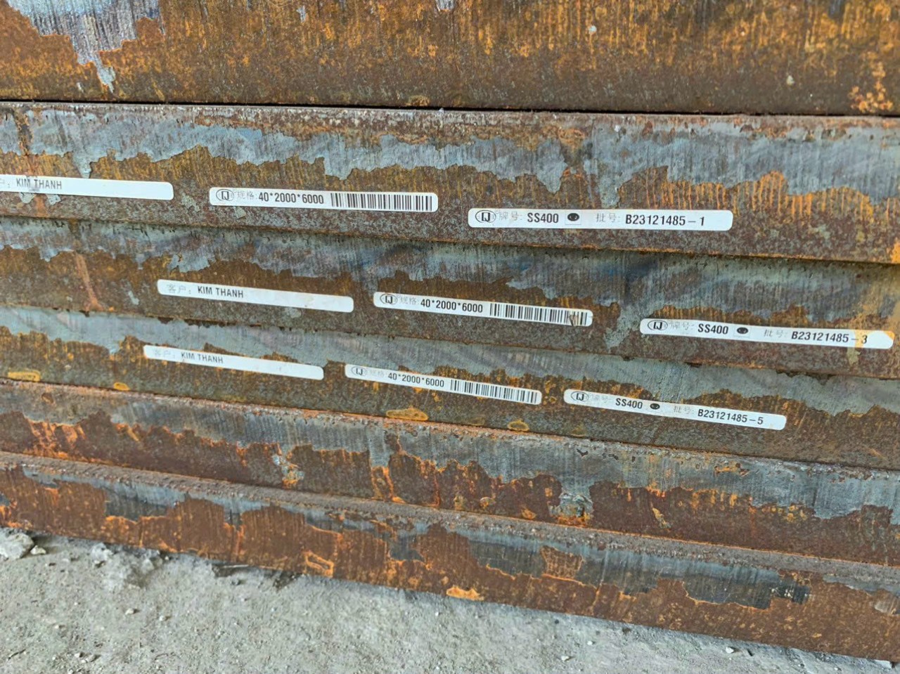 THÉP TẤM SS400 JIS G3101