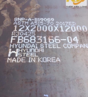 THÉP TẤM ASTM A515 Gr.70 NHẬP KHẨU CHÍNH HÃNG